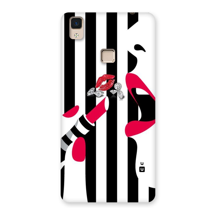Bold Woman Back Case for V3 Max