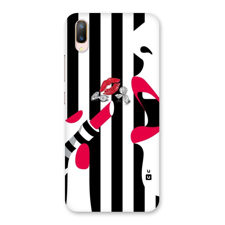 Bold Woman Back Case for Vivo V11 Pro