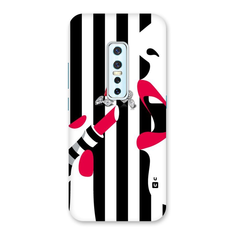 Bold Woman Back Case for Vivo V17 Pro