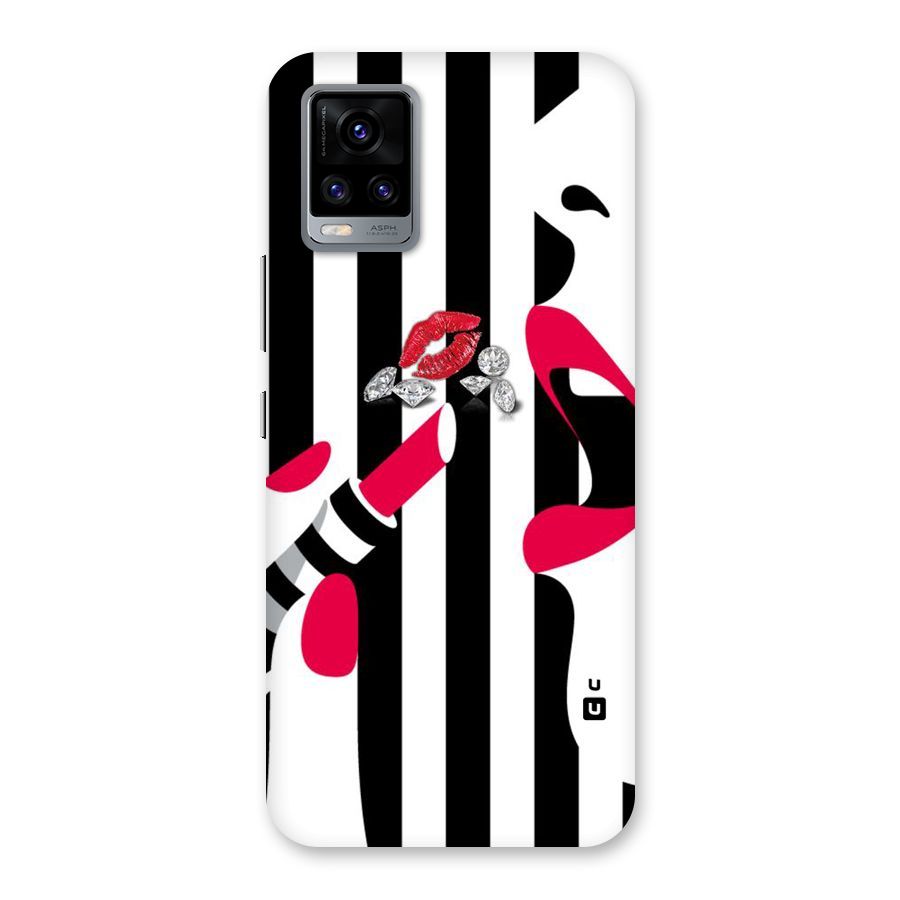Bold Woman Back Case for Vivo V20