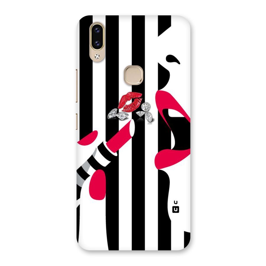 Bold Woman Back Case for Vivo V9 Youth