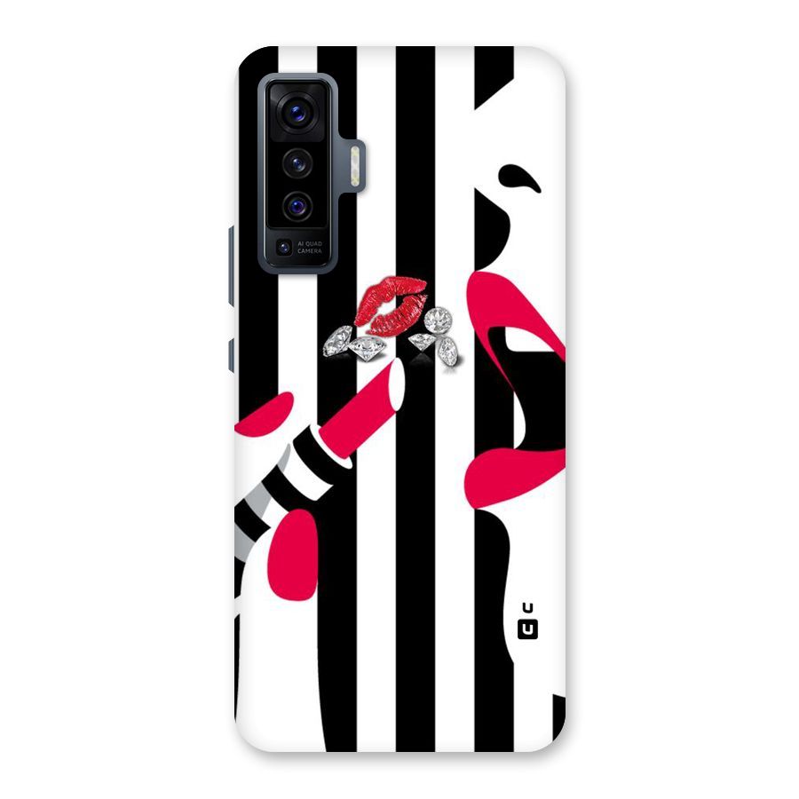 Bold Woman Back Case for Vivo X50
