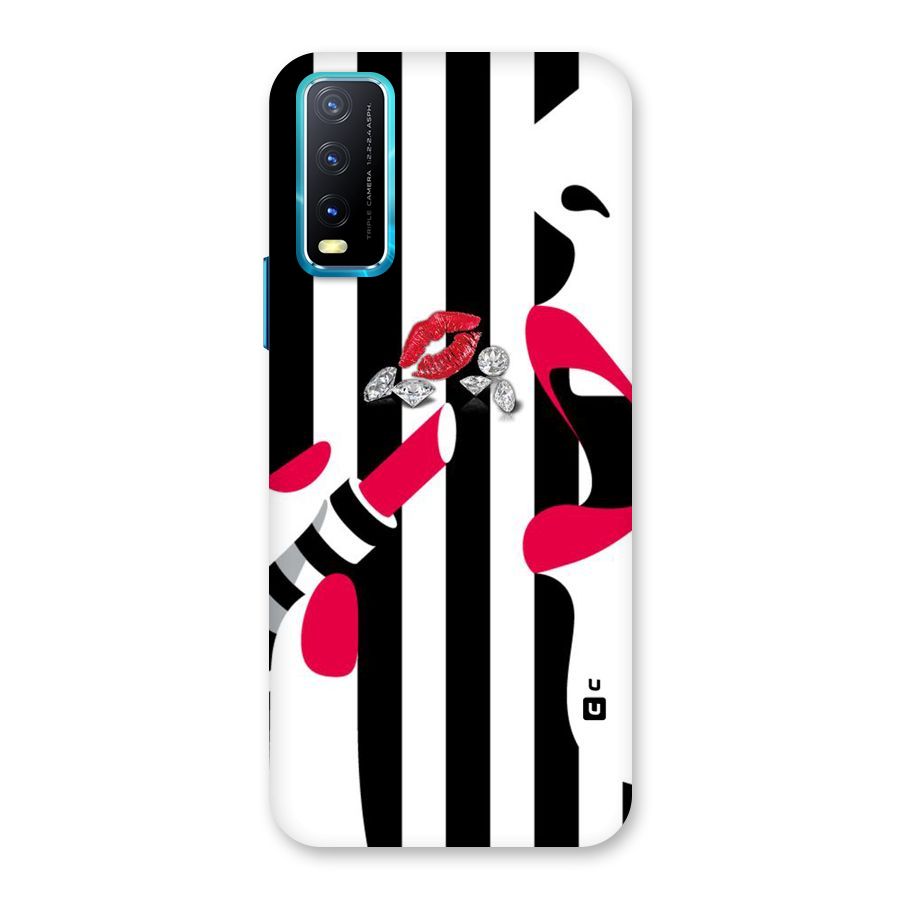 Bold Woman Back Case for Vivo Y20