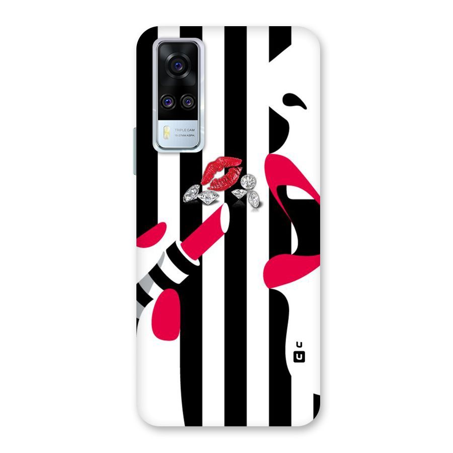 Bold Woman Back Case for Vivo Y31
