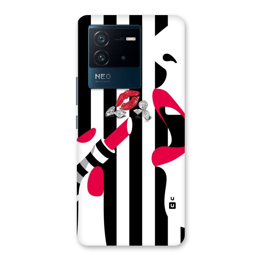 Bold Woman Back Case for Vivo iQOO Neo 6 5G