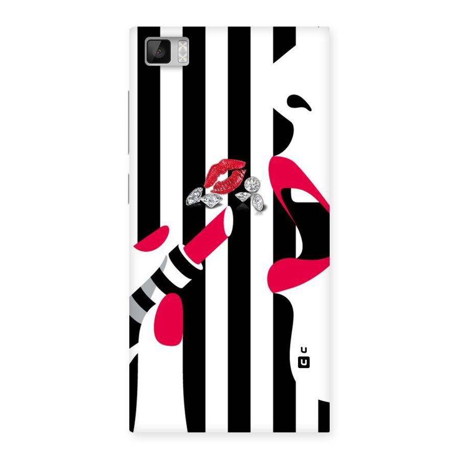 Bold Woman Back Case for Xiaomi Mi3