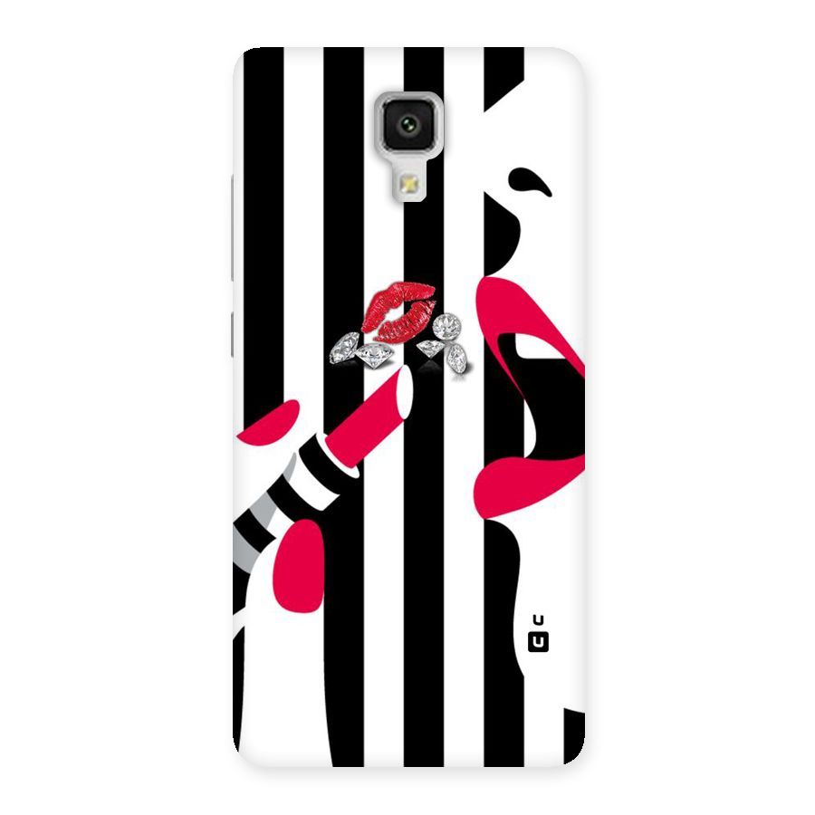 Bold Woman Back Case for Xiaomi Mi 4