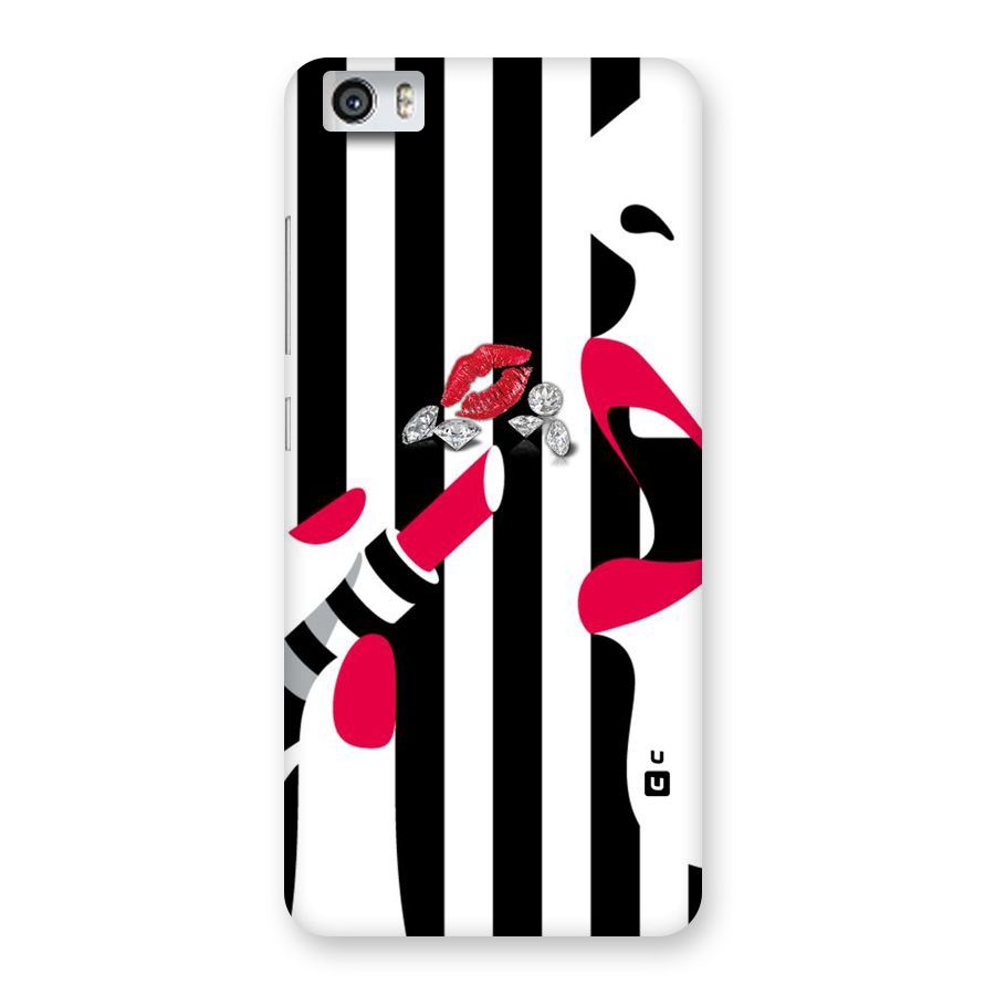 Bold Woman Back Case for Xiaomi Redmi Mi5