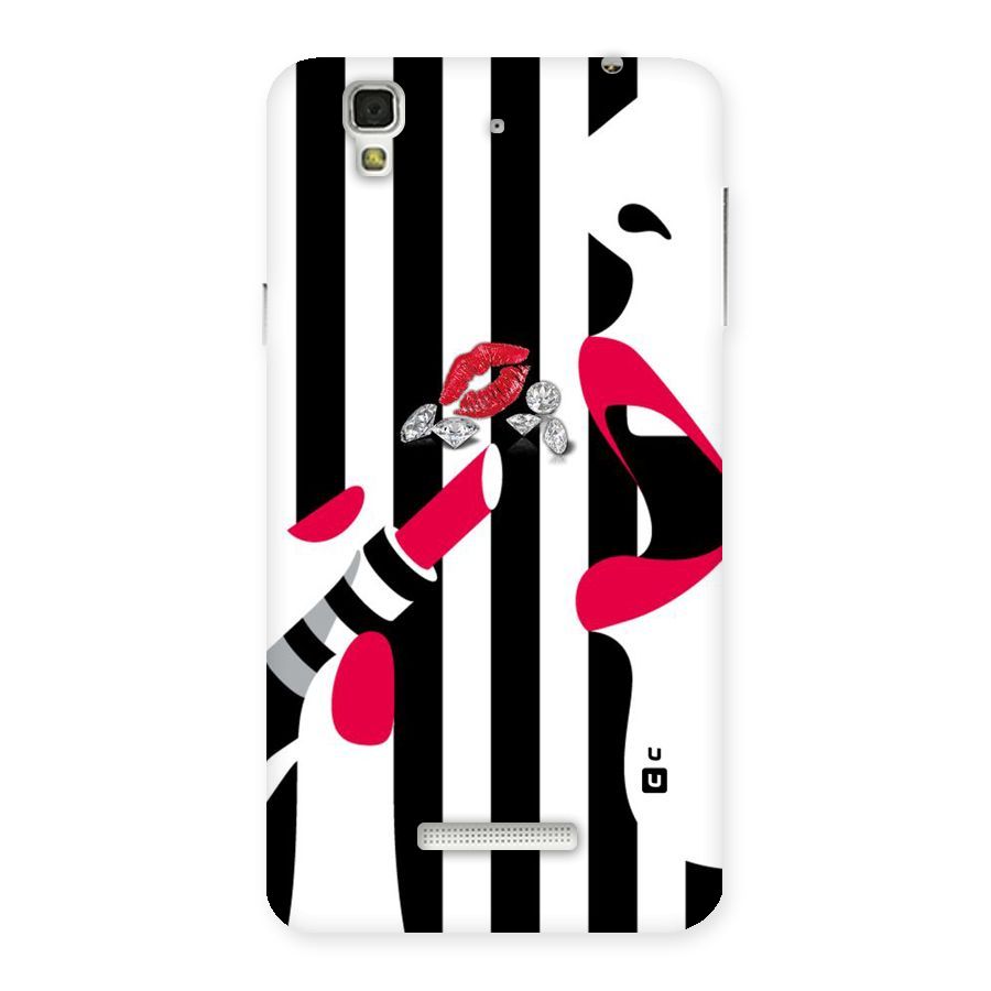 Bold Woman Back Case for YU Yureka Plus