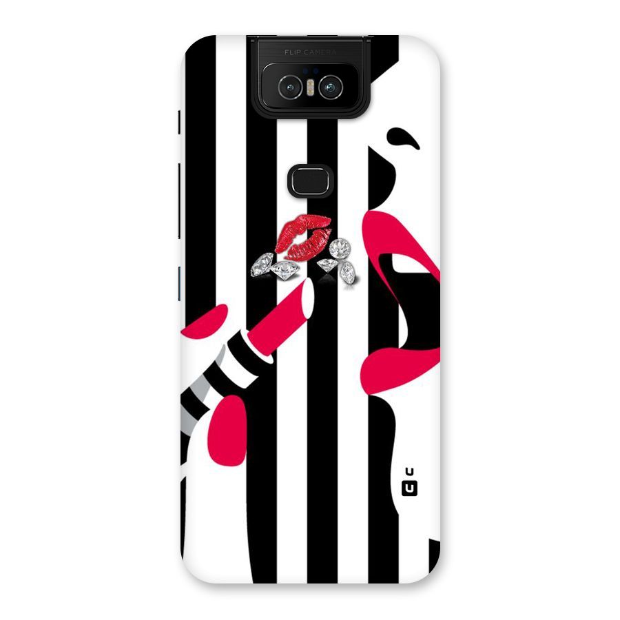 Bold Woman Back Case for Zenfone 6z