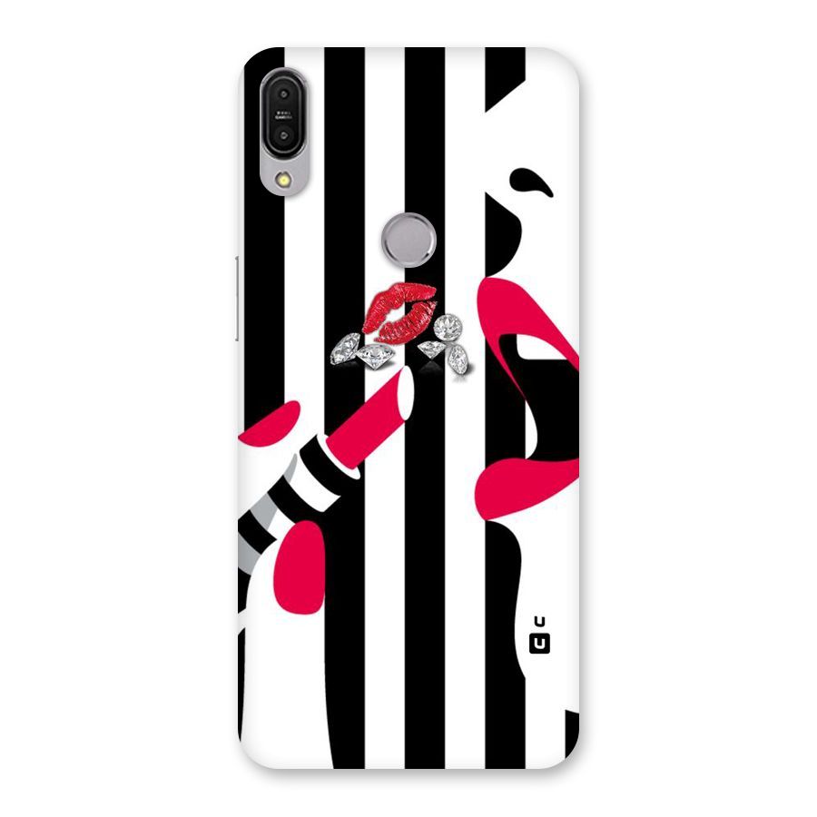 Bold Woman Back Case for Zenfone Max Pro M1
