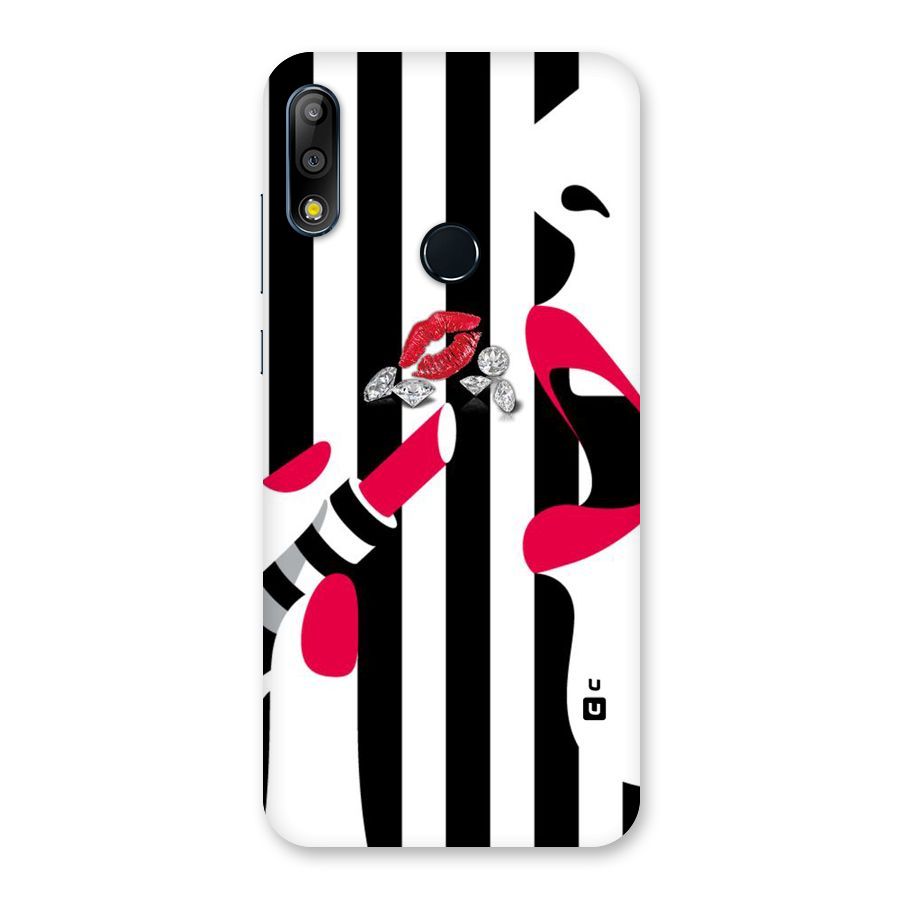 Bold Woman Back Case for Zenfone Max Pro M2