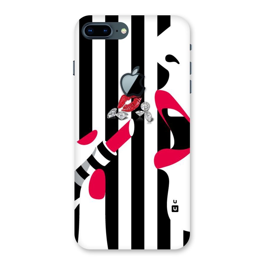 Bold Woman Back Case for iPhone 7 Plus Apple Cut