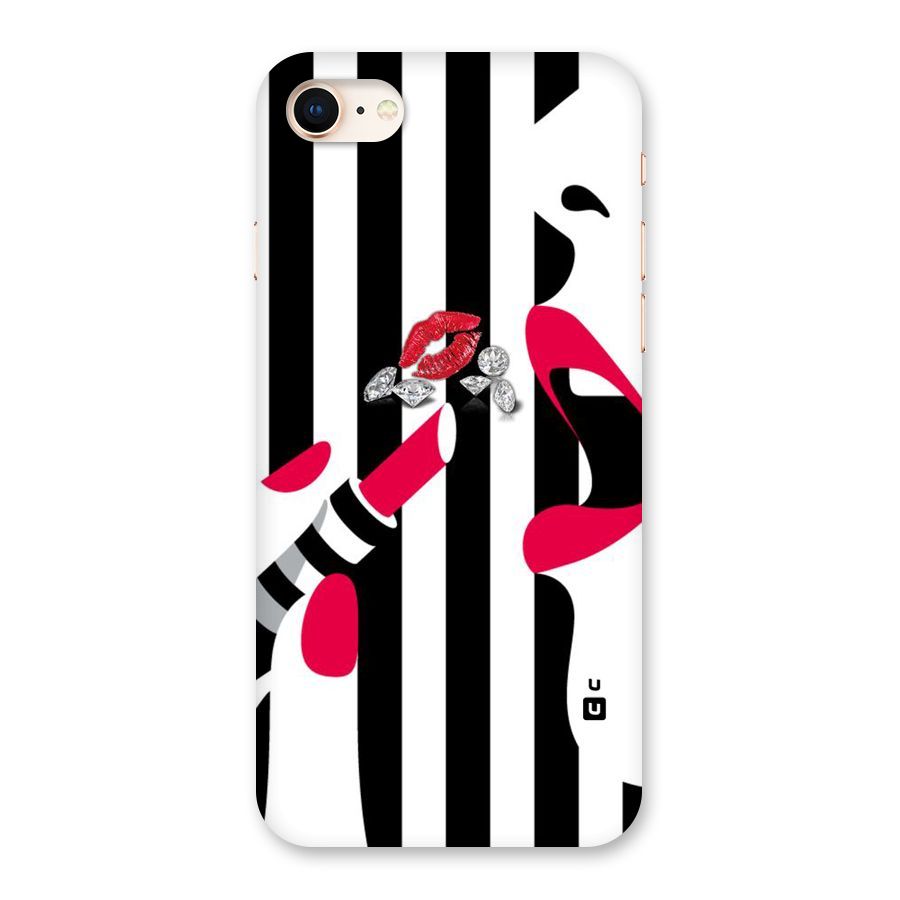 Bold Woman Back Case for iPhone 8