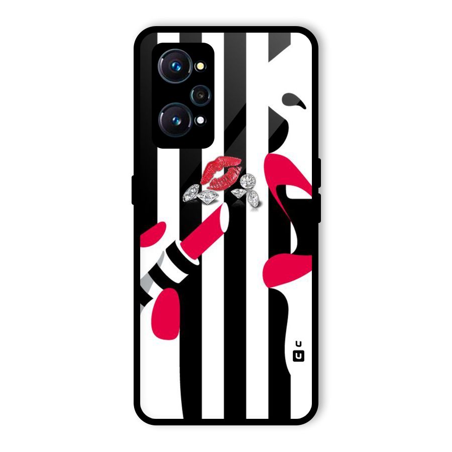 Bold Woman Glass Back Case for Realme GT Neo2