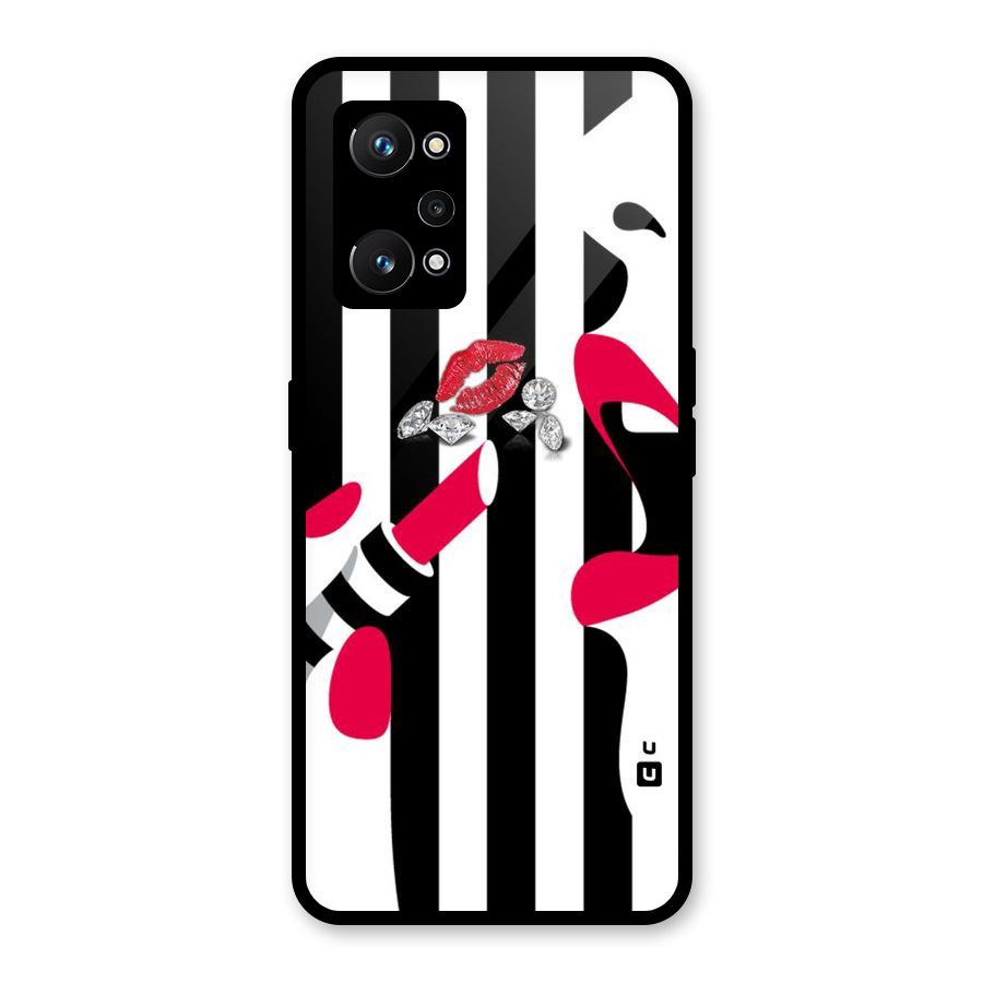 Bold Woman Glass Back Case for Realme GT Neo 3T
