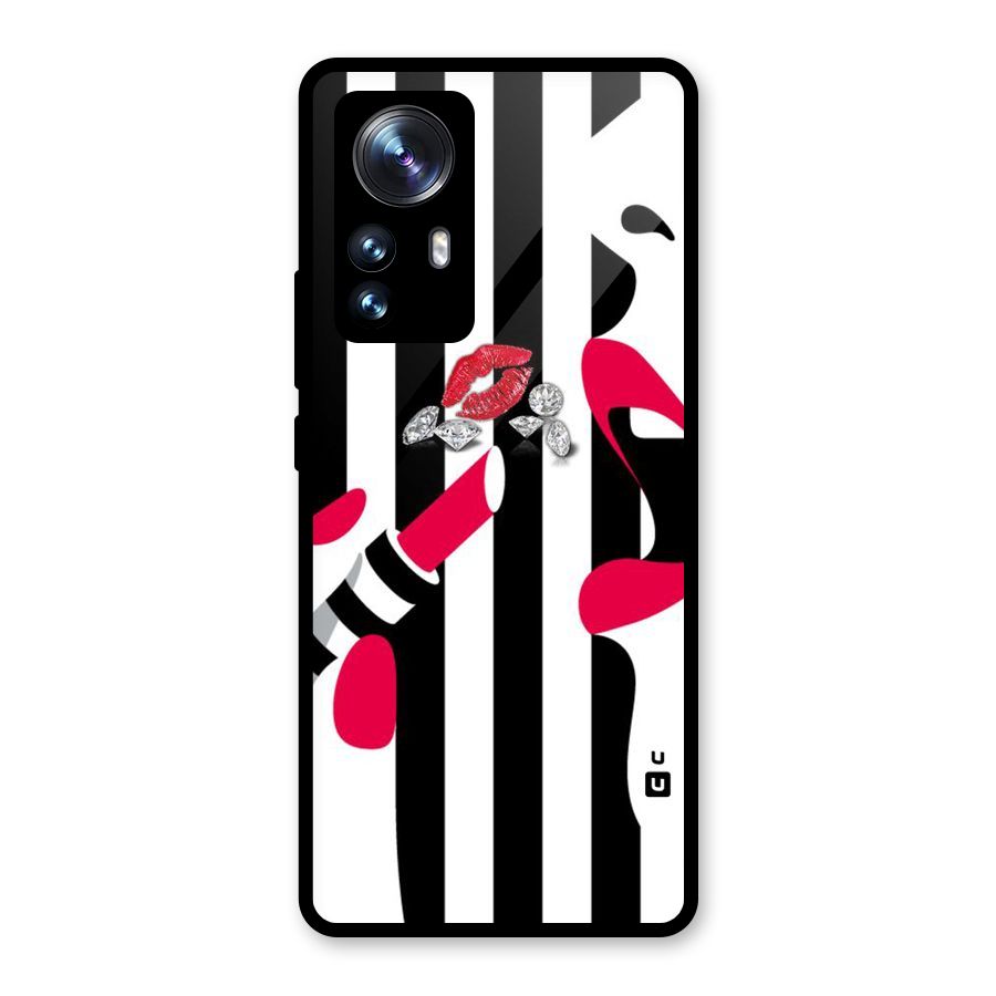 Bold Woman Glass Back Case for Xiaomi 12 Pro