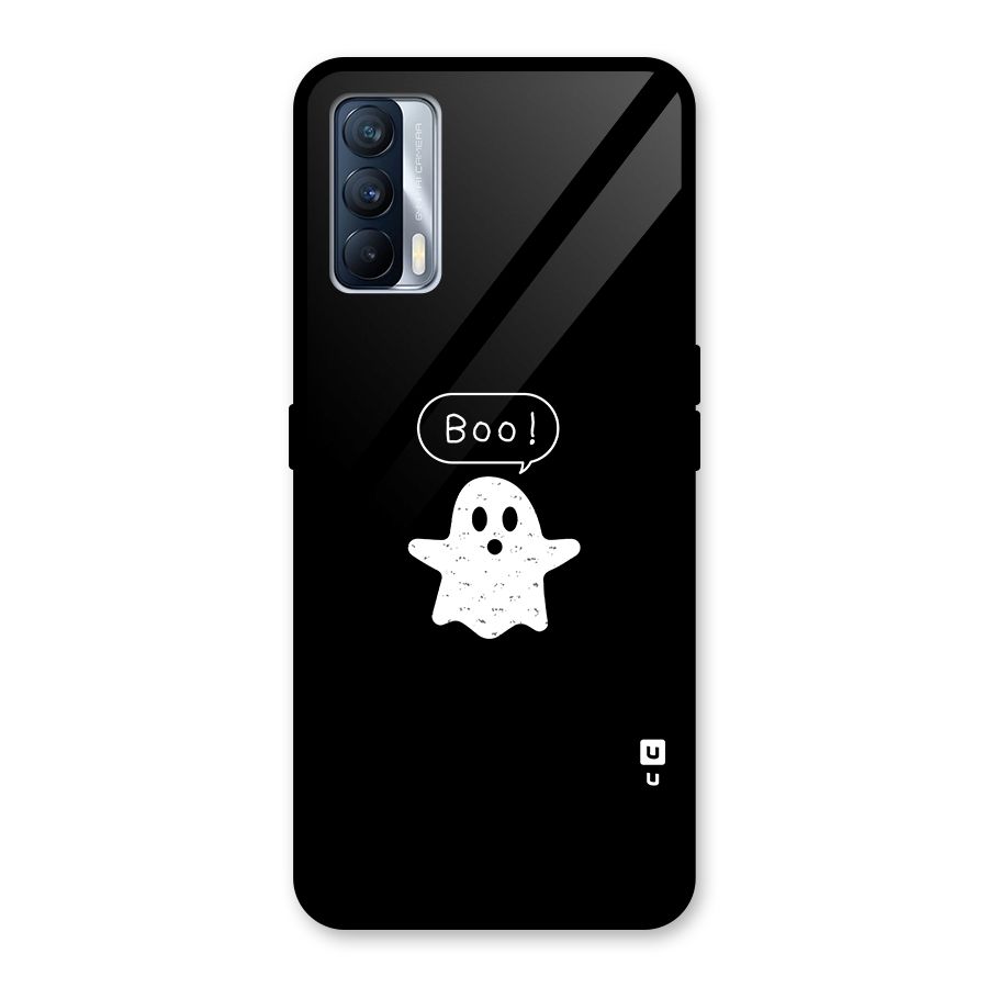 Boo Cute Ghost Glass Back Case for Realme X7