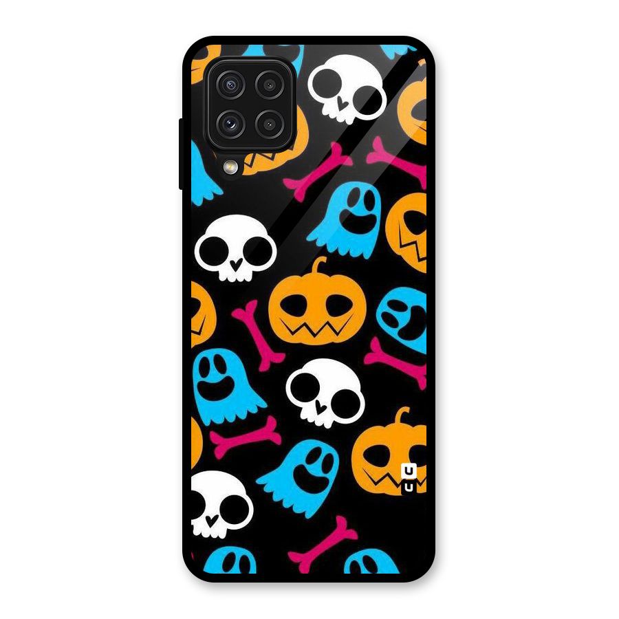 Boo Design Glass Back Case for Galaxy A22 4G