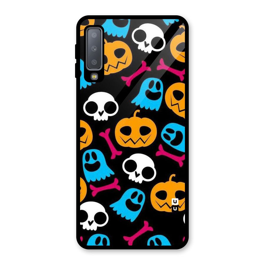 Boo Design Glass Back Case for Galaxy A7 (2018)