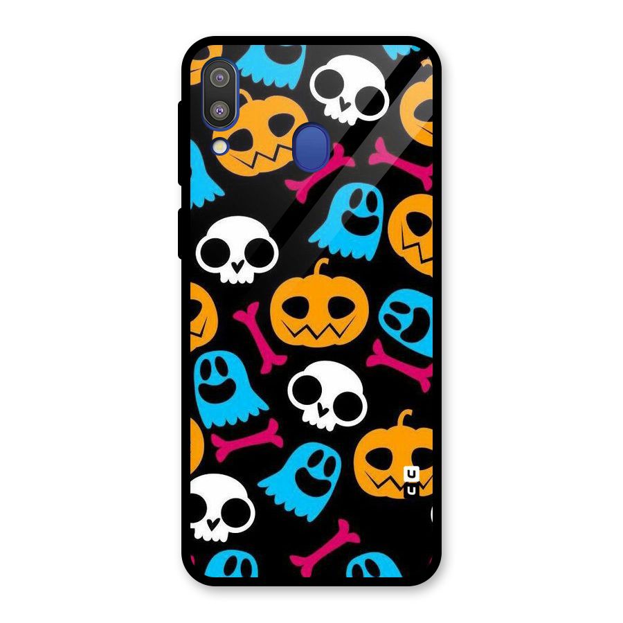 Boo Design Glass Back Case for Galaxy M20