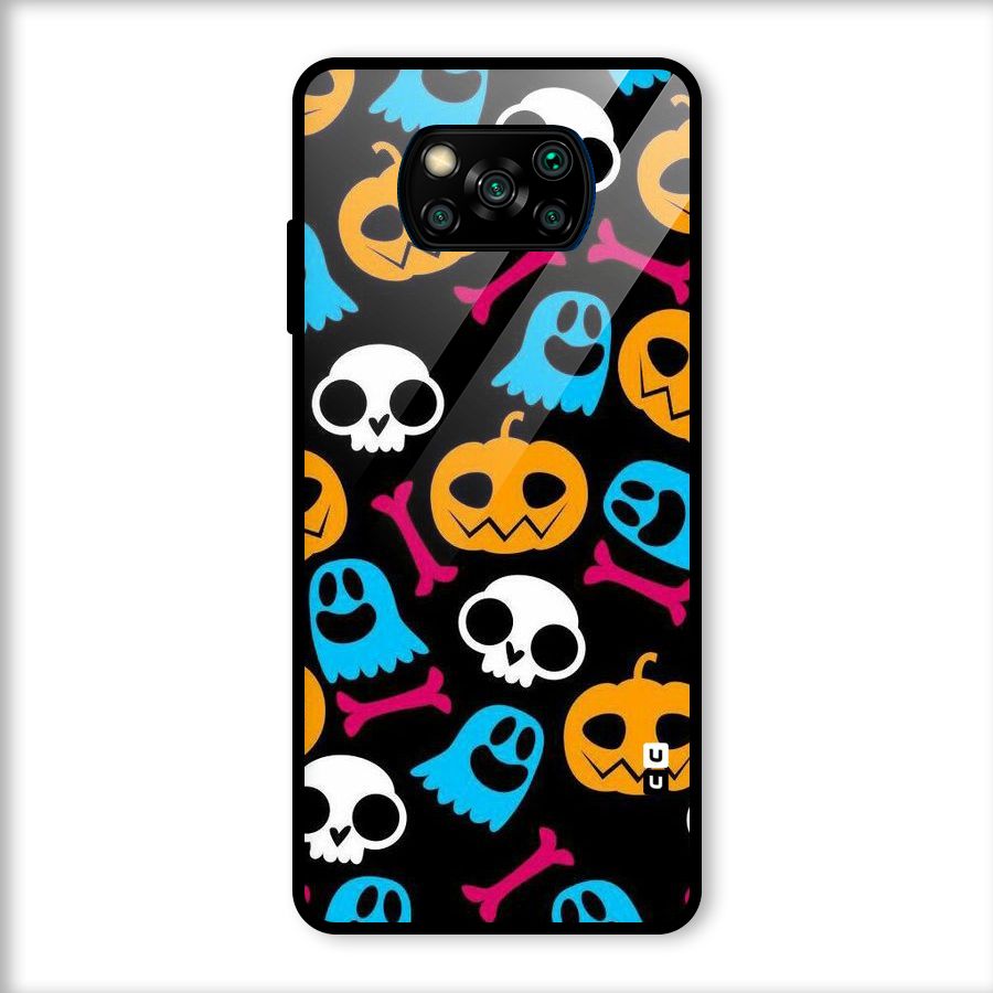 Boo Design Glass Back Case for Poco X3
