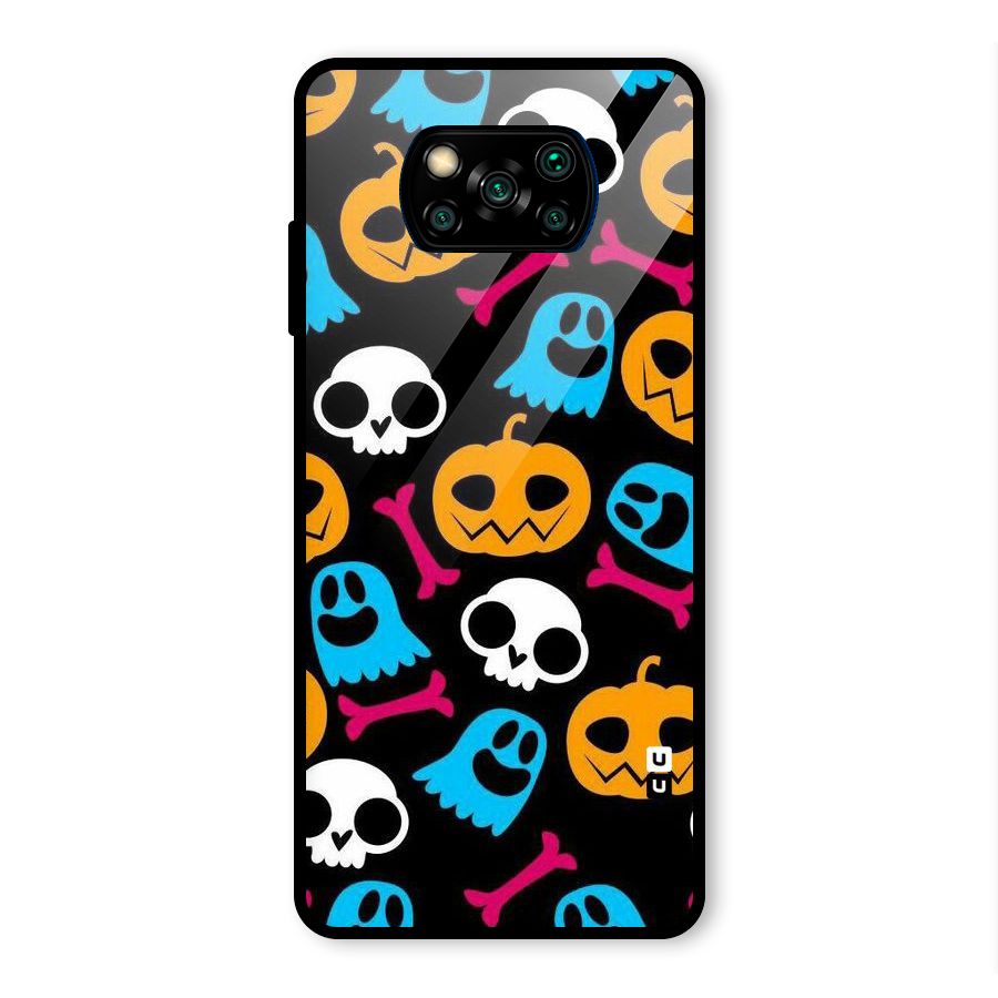 Boo Design Glass Back Case for Poco X3 Pro
