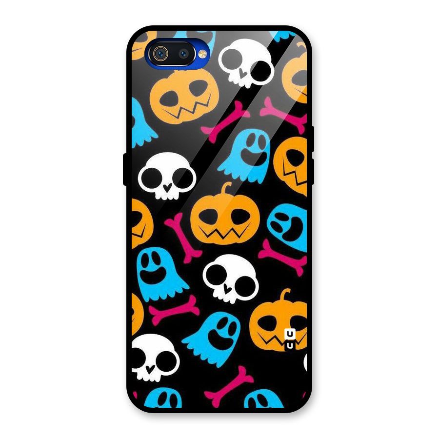 Boo Design Glass Back Case for Realme C2