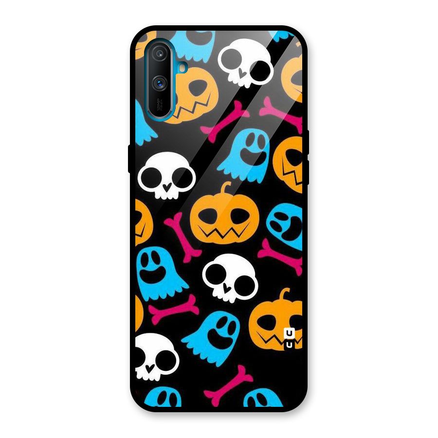 Boo Design Glass Back Case for Realme C3
