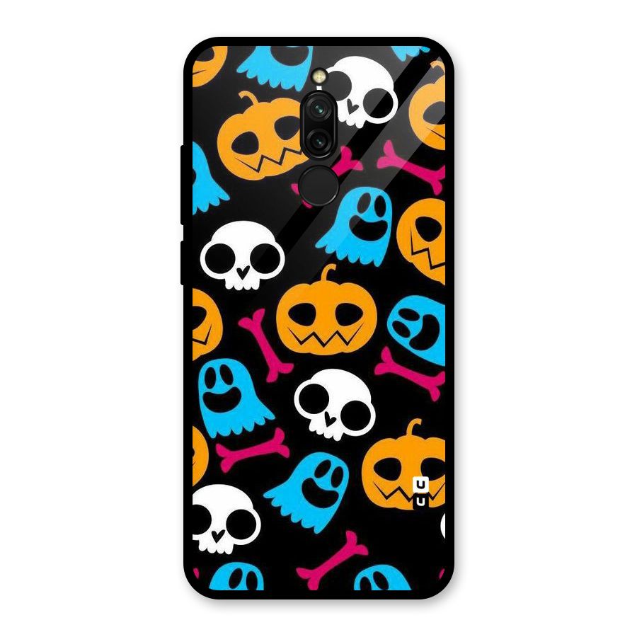 Boo Design Glass Back Case for Redmi 8
