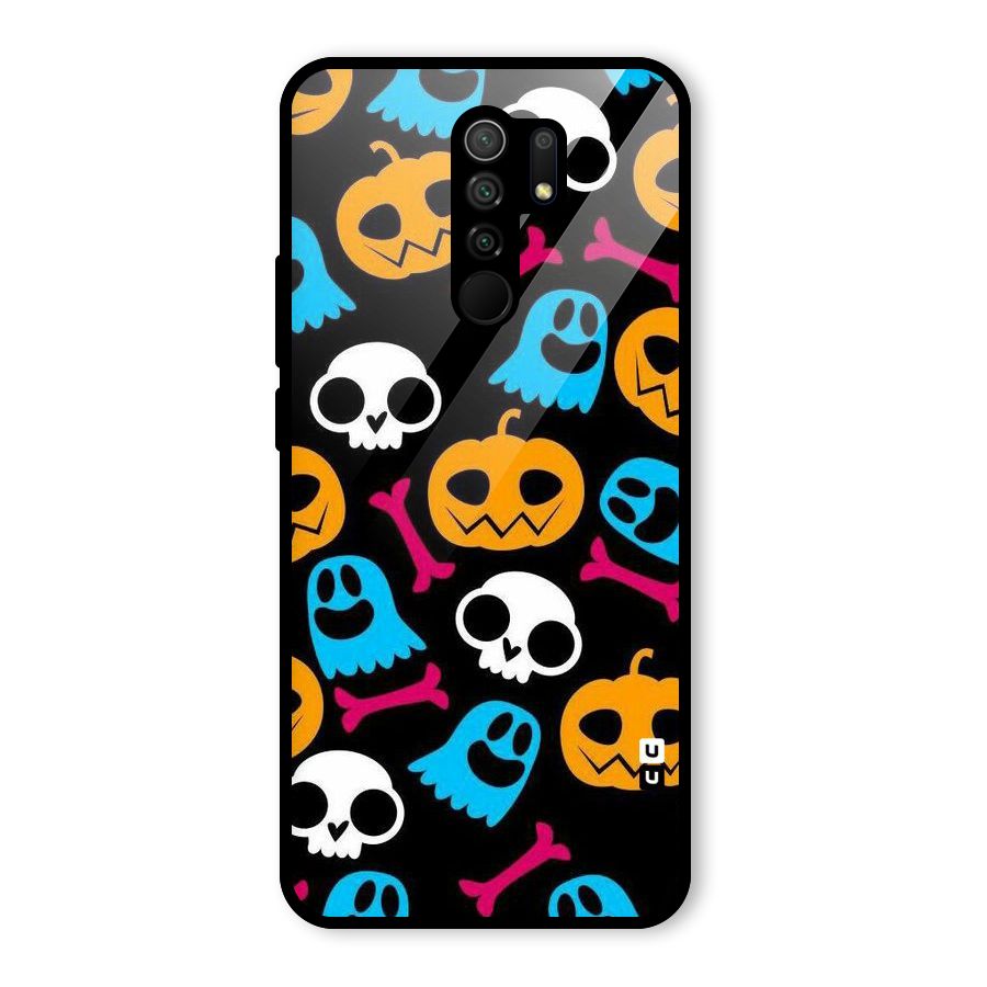 Boo Design Glass Back Case for Redmi 9 Prime