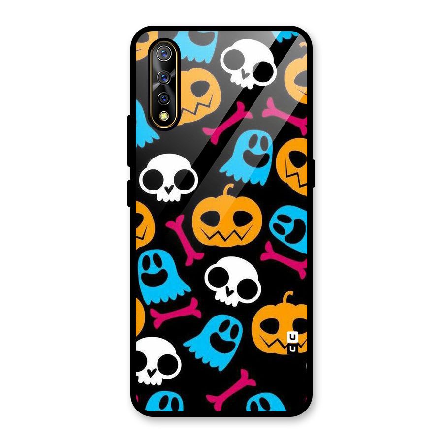 Boo Design Glass Back Case for Vivo S1