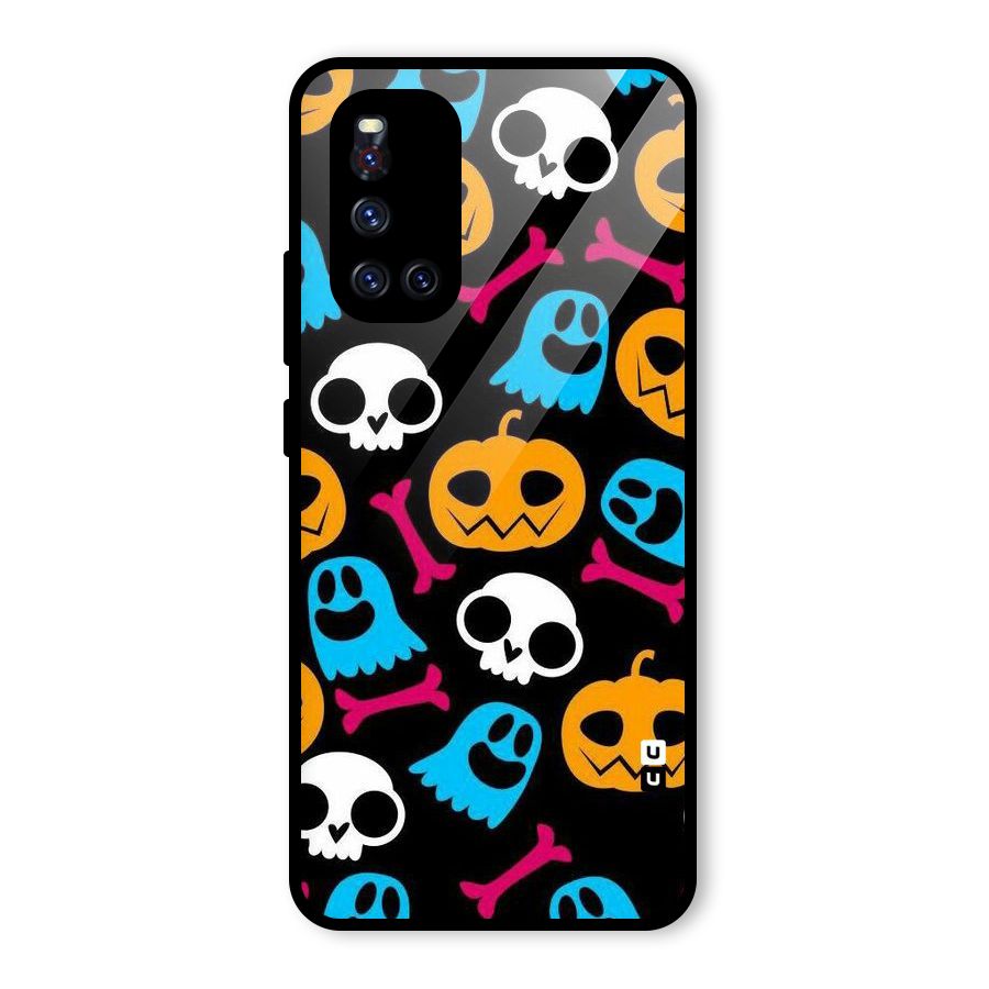 Boo Design Glass Back Case for Vivo V19