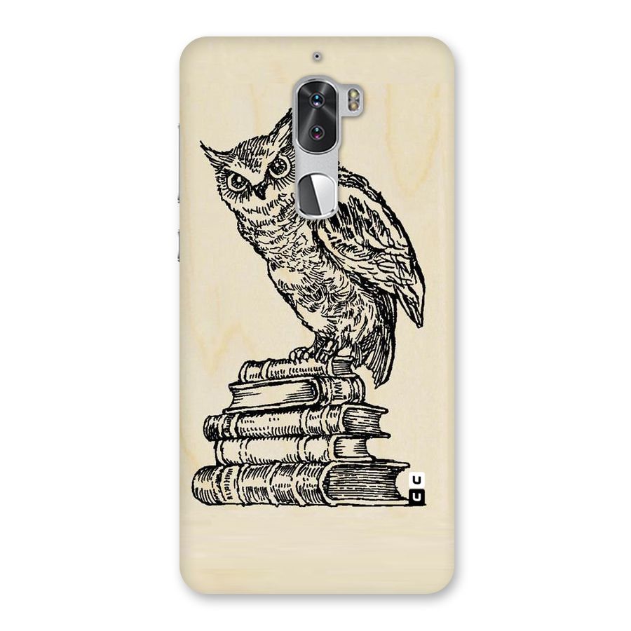 Book Owl Back Case for Coolpad Cool 1