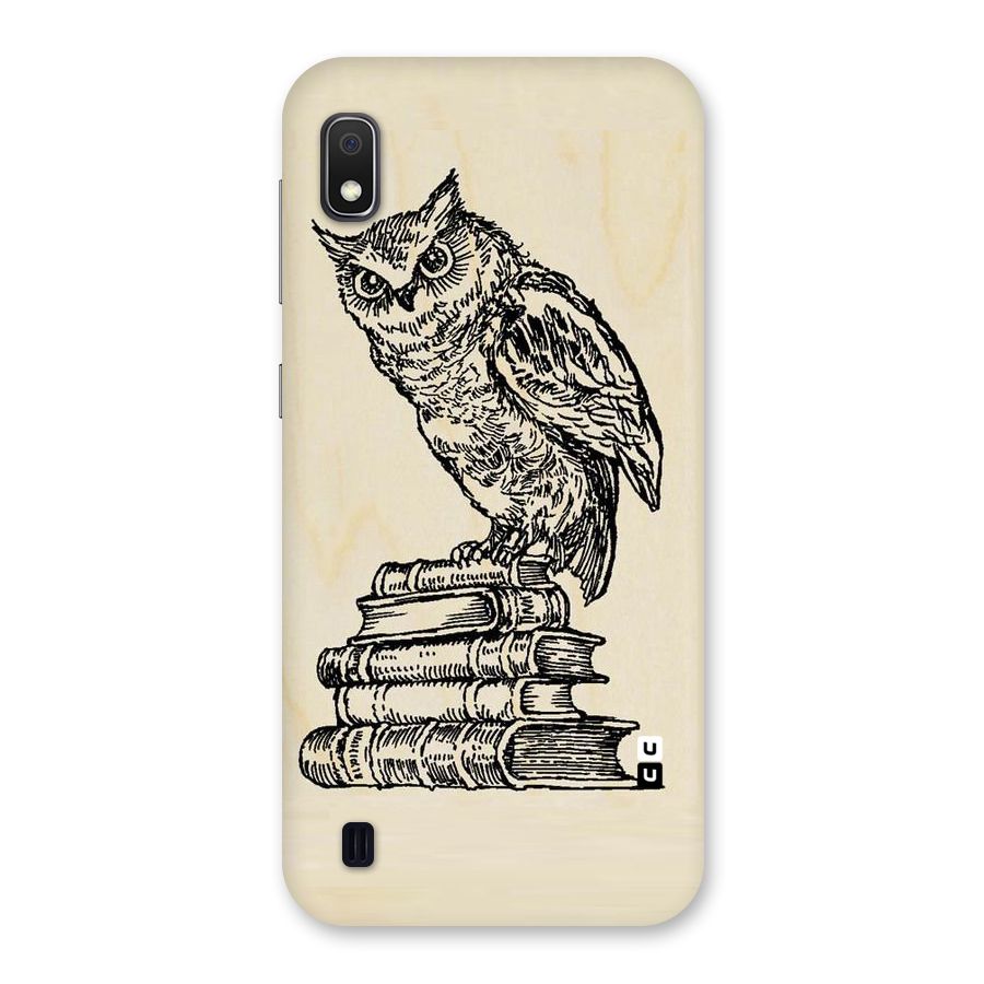 Book Owl Back Case for Galaxy A10