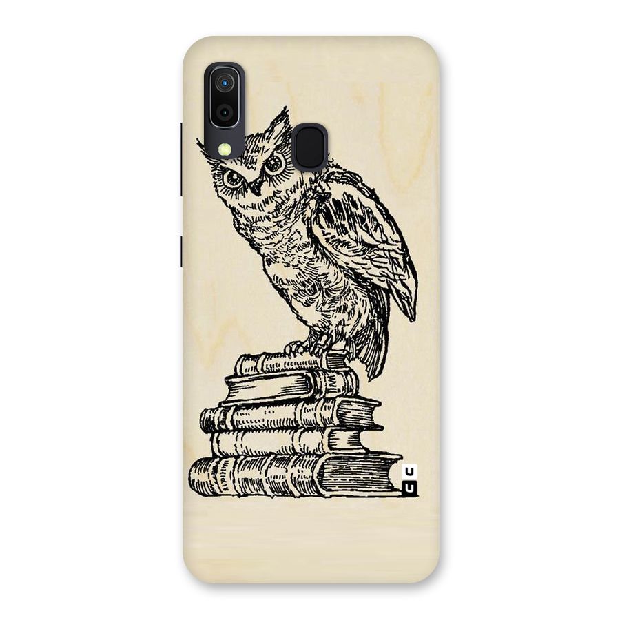 Book Owl Back Case for Galaxy A30