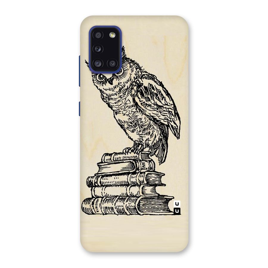 Book Owl Back Case for Galaxy A31