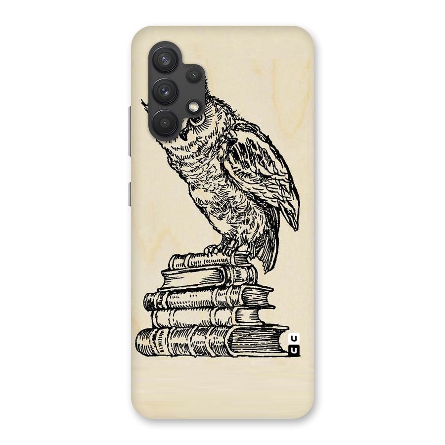 Book Owl Back Case for Galaxy A32