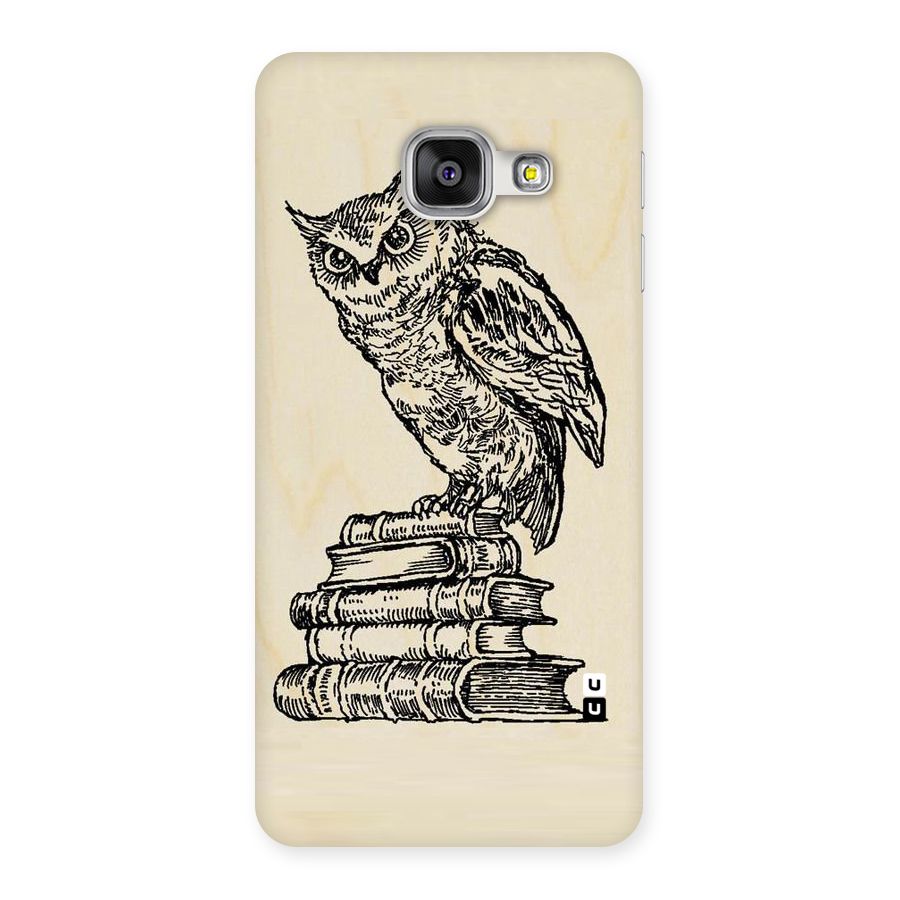 Book Owl Back Case for Galaxy A3 2016