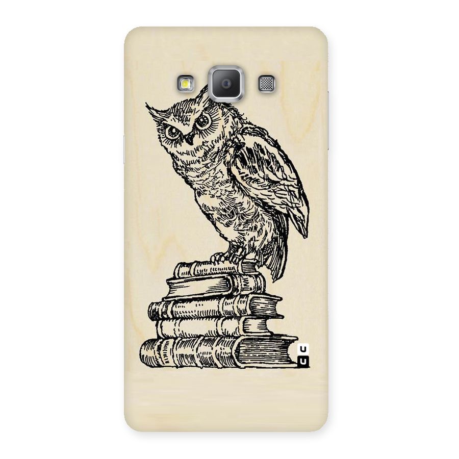 Book Owl Back Case for Galaxy A7