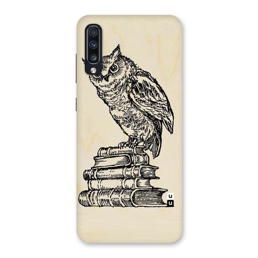 Book Owl Back Case for Galaxy A70