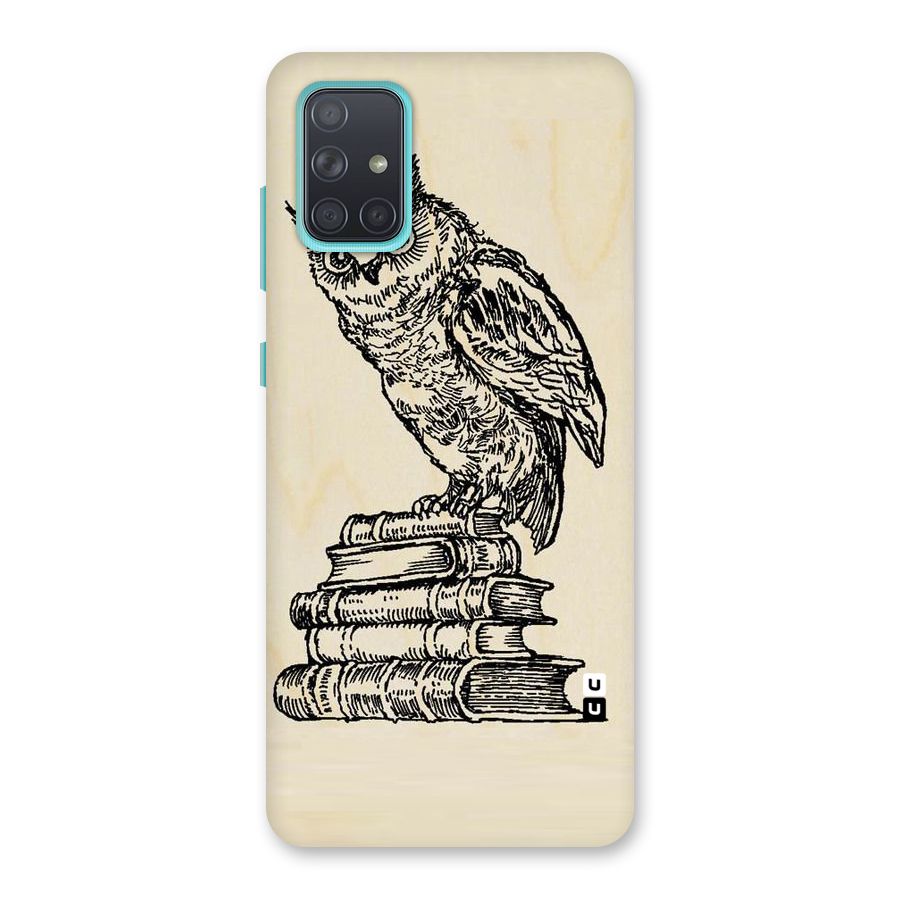 Book Owl Back Case for Galaxy A71