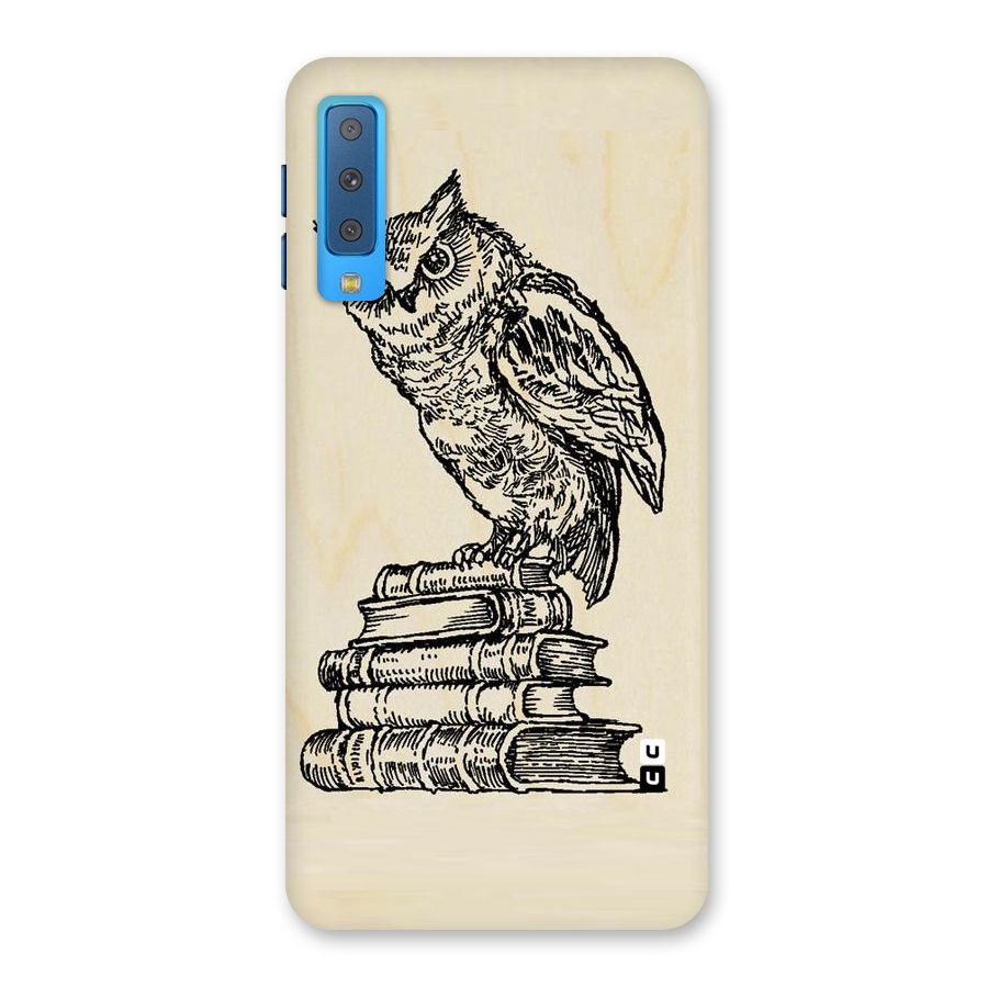 Book Owl Back Case for Galaxy A7 (2018)