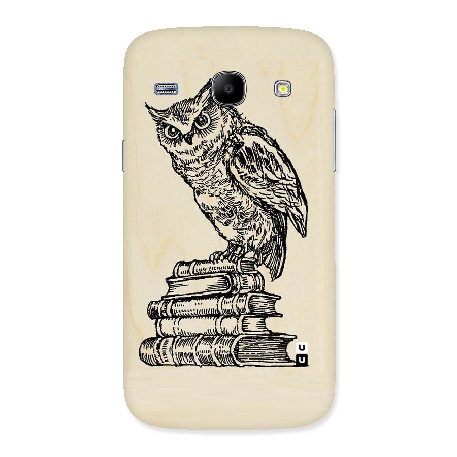 Book Owl Back Case for Galaxy Core