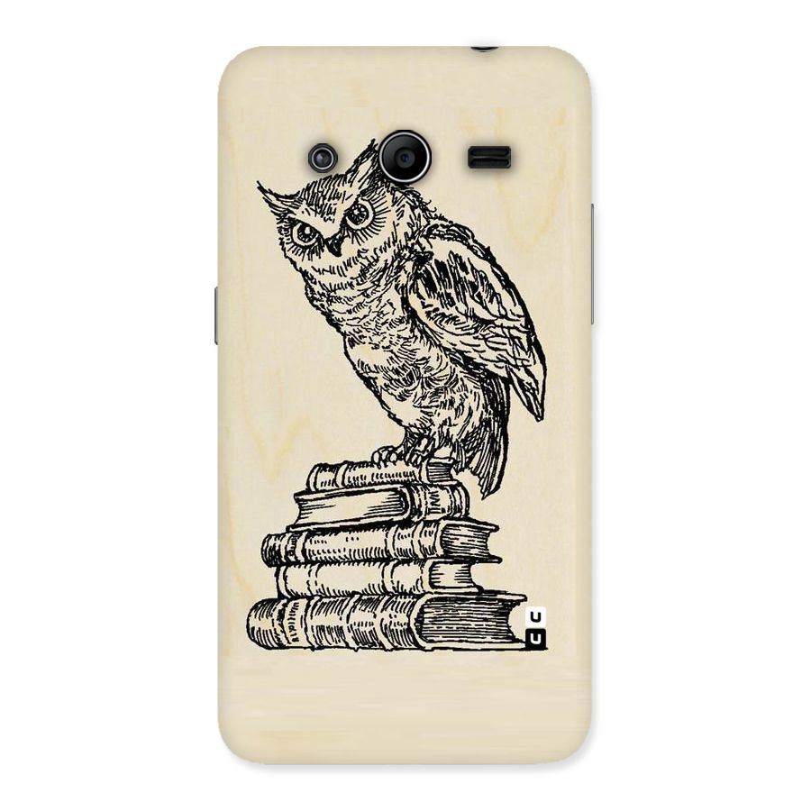 Book Owl Back Case for Galaxy Core 2