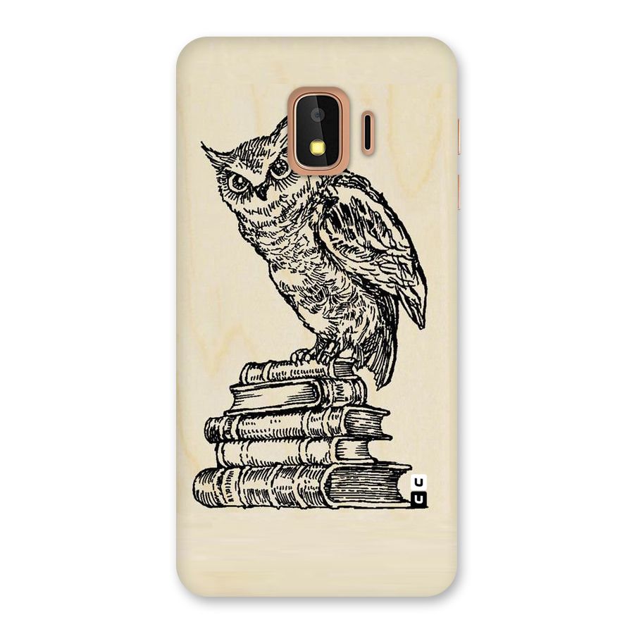 Book Owl Back Case for Galaxy J2 Core