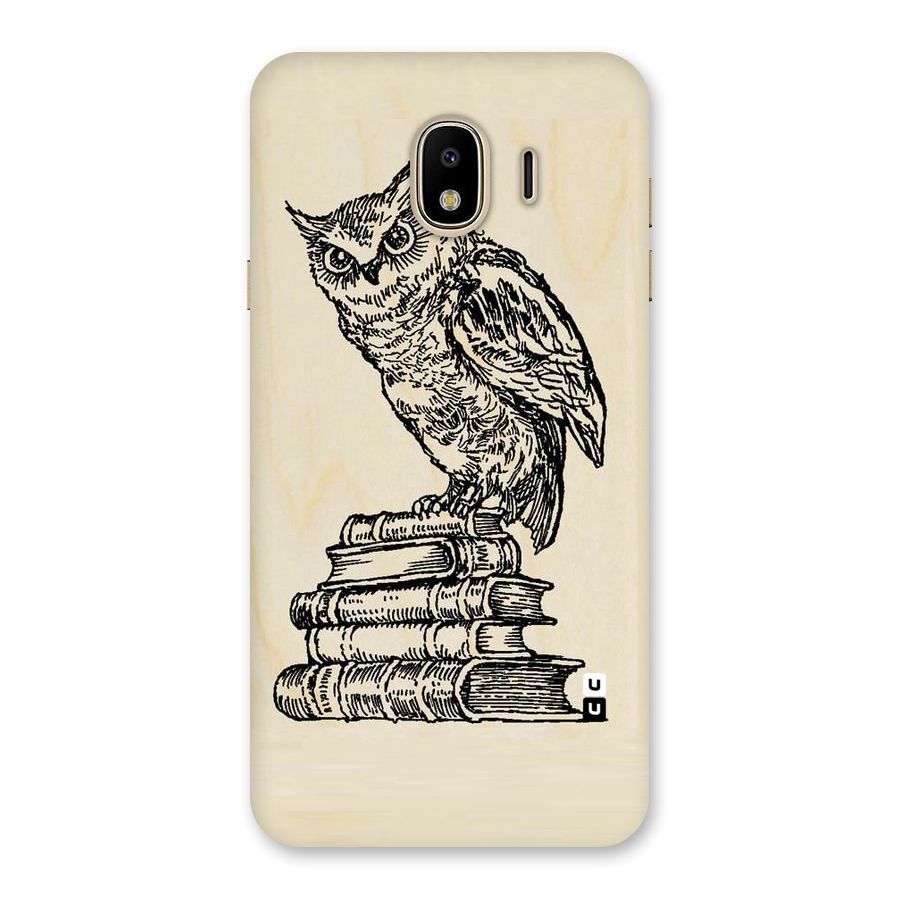 Book Owl Back Case for Galaxy J4