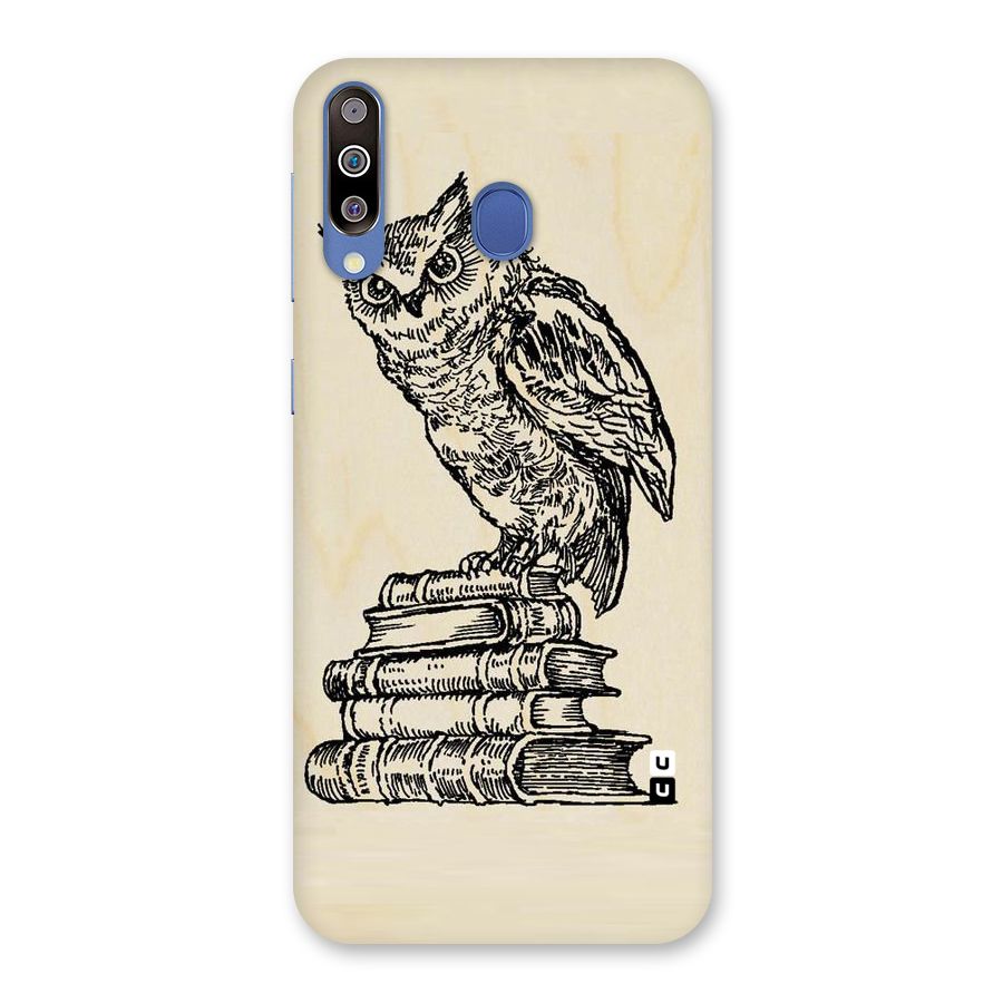Book Owl Back Case for Galaxy M30