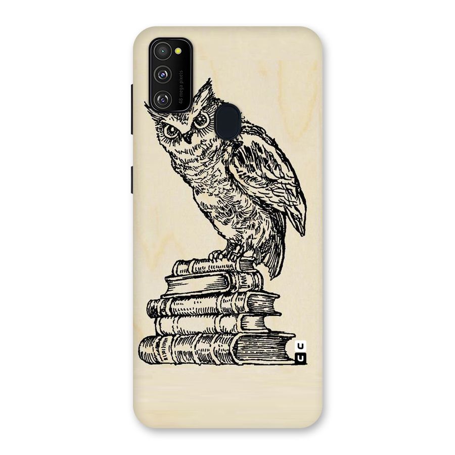 Book Owl Back Case for Galaxy M30s