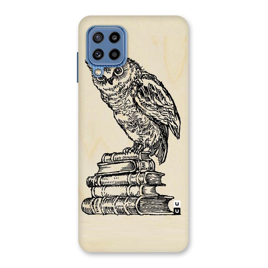 Book Owl Back Case for Galaxy M32